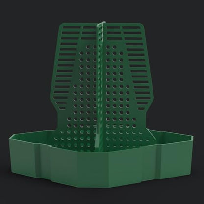 Reptile Dish Anti-Escape Superworm Feeder Live Worm Organizer Climb Column | Chameleon for Indoor Outdoor Tank Aquarium Accessories Gecko Lizard Bearded Dragon Snake Tortoise Reptile Spider