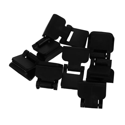 8pcs Lock Clips for Rimless Aquariums Escape Prevention Design Effortless Setup for Reptile Tanks Terrariums for Pet Turtle Supplies