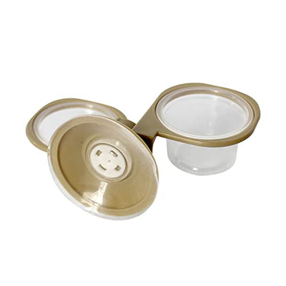 Bearded Feeding Food Water Bowl Worm Dish Suction Cup Feeder Supplies for Small Reptiles Feeder Tongs Live Dish Escape Bowl Automatic Cups Box