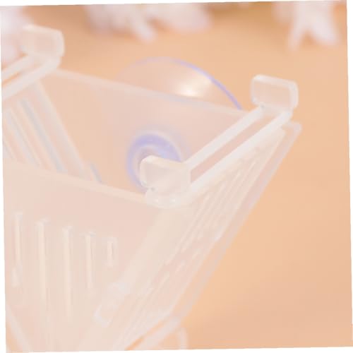 Acrylic Large Feeder Cup Automatic Fish Tank Feeder Worm Feeding Dish for Shrimp and Large Fish Aquarium Supplies