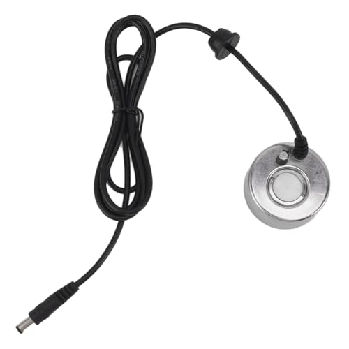 Ultrasonic Mist Maker, Aluminum Mist Maker Fog Maker Water Mister Terrarium Mister DC 12V Interface Indoor Fountain Landscape Atomizer Humidifier for Fishtank