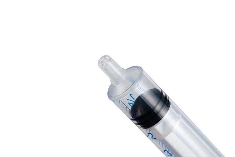 ONE-CARE 5ml Oral Syringe with Cap, Slip Tip Liquid Dispensers, 100/Box | Individually Wrapped, Food-Grade Plastic, Accurate Graduation for Precise Liquid Dosing, Oral Feed - Infants, Adults & Pets - size: 5ml