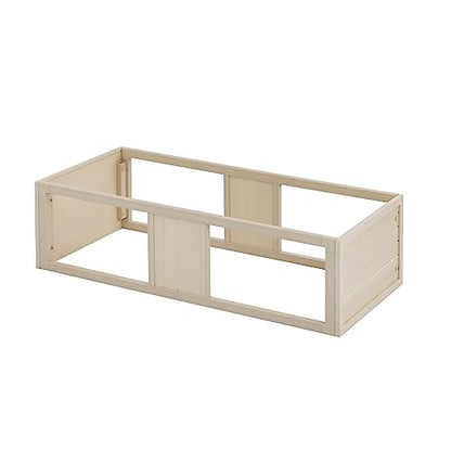 New Age Pet ECOFLEX Two Large Reptile Enclosures with Matching Stacker Combo Set in Maple - color: Maple, size: Large