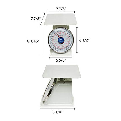 Thunder Group SCSL001 Scale Portion 2 Lb. Capacity - size: 2-LBS