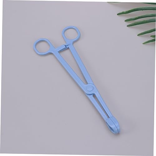 HANABASS 1pc Plastic Pet Stool Clamp for Reptiles and Birds Cleaning Tool Scissors Design Easy to Use Reduces Odor for Pet - size: Size 1