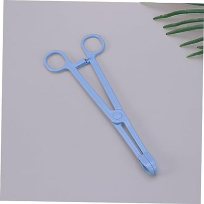 HANABASS 1pc Plastic Pet Stool Clamp for Reptiles and Birds Cleaning Tool Scissors Design Easy to Use Reduces Odor for Pet - size: Size 1