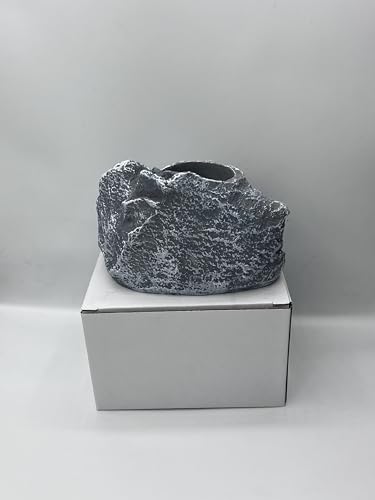 Rough Gray Aquarium Plant Holder - (Rough Gray) - color: Rough Gray