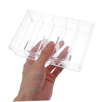 Transparent Acrylic Hatching Box with Lid Laboratory Specimen Container for Breeding and Observation for Reptiles and Scientific Use