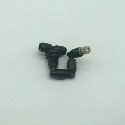360 Adjustable Reptiles Fogger Mist Sprinkler for Rainforest Tank Aquarium Aquatic Pet(4 nozzles White) - color: 4 nozzles white