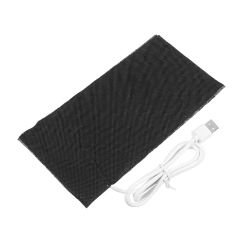 USB Powered Heating Pad for Pets and Reptiles, Energy Saving Rapid Warmth Heat Mat with Alloy Fiber Material, Portable for Home the Go Use, for Turtles and Hermit Crabs