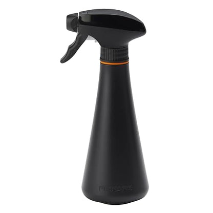 Fiskars 10oz Plant Mister Spray Bottle for Indoor Plants, Black | Gentle, Fine Water Mist for Hydrating Orchids & Ferns, Lightweight Recycled Plastic, Ergonomic Trigger with Locking Nozzle - size: Mister