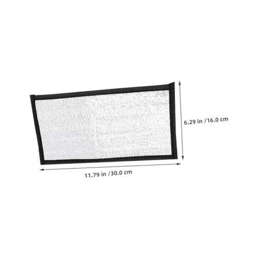 Reptile Heat Pad Reflective Film Insulation Pad Heat Mat for Pets Reptile Heating for Tank and Small Pet Enclosures 11.81 X 6.29 X 0.03 in 1 pc