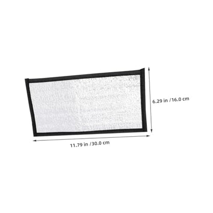 Reptile Heat Pad Reflective Film Insulation Pad Heat Mat for Pets Reptile Heating for Tank and Small Pet Enclosures 11.81 X 6.29 X 0.03 in 1 pc