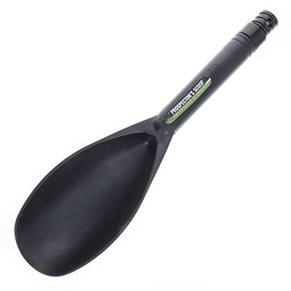 ASR Outdoor Metal Detector Plastic Sand Scoop with Steel Probe for Metal Detecting - color: Black with Probe