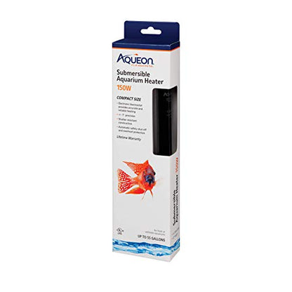 Aqueon Submersible Aquarium Heater 150 Watts - size: 150 W
