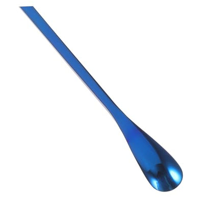 BESPORTBLE 2pcs Versatile Small Animal Feeding Spoon Long Handle for Reptile Accessories - color: Blue