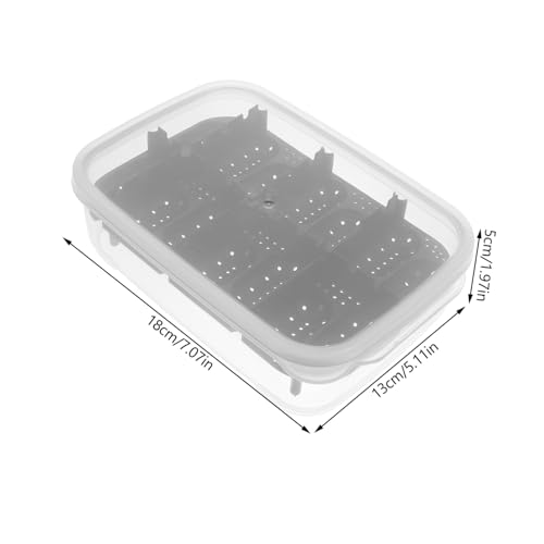 14 Compartment Gecko Terrarium Lizard Cage Egg Hatching Incubator Breeder Box