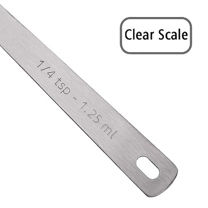 1PCS 1/4tsp(1.25ml) Tiny Measuring Spoon, Small Teaspoon for Tiny Amounts | High Precision, Food-Grade Stainless Steel, ‌Rust-Free, Dishwasher-Safe, Easy-Read Markings, Multi-Purpose, Sturdy & Durable - size: 1/4tsp|1/12tbsp|1.25ml