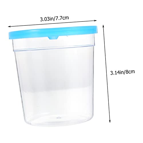 Reptile Feeding Box Plastic Escape Prevention Case | Betta Fish Use, Plastic Build, Compact Size for Breeding or Feeding, Simple Single-Piece Setup