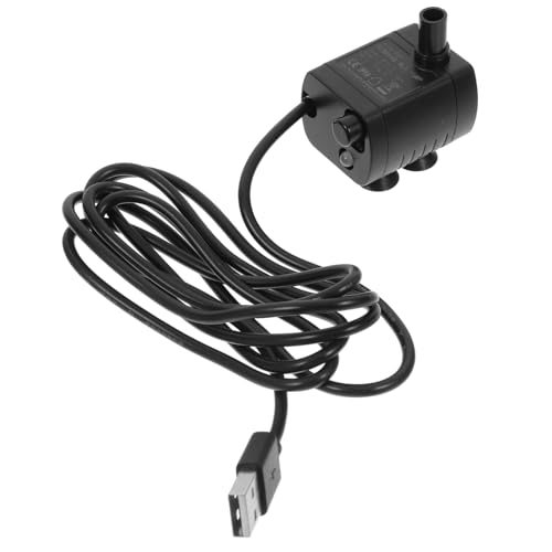 Small Submersible Water Mover for Fish Tank Quiet USB Mini Aquarium Fountain Motor Durable Material with Smooth Surface Safe for Circulation and Water Transfer