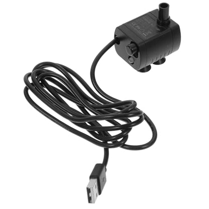 Small Submersible Water Mover for Fish Tank Quiet USB Mini Aquarium Fountain Motor Durable Material with Smooth Surface Safe for Circulation and Water Transfer