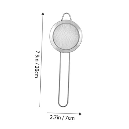 GALPADA 2PCS Stainless Steel Reptile Sand Shovel Sifter Fine Mesh Litter Scoop for Tortoise and Lizard Substrate Cleaning