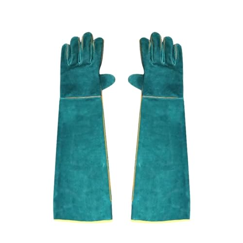 62cm Extended Animal Protection Gloves - Anti-Bite, Scratch Resistant Arm Guards For Pet Handling & Reptile Safety