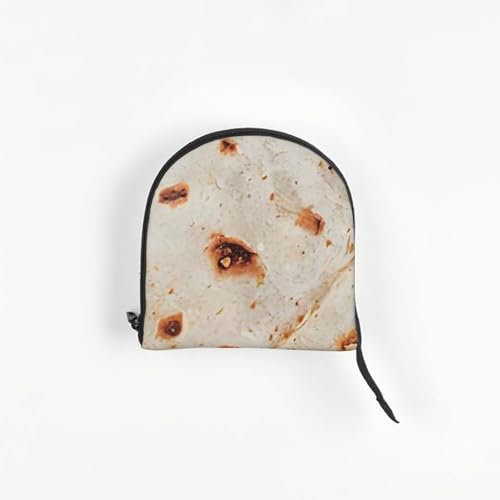 Small Pet Carrier Purse Bag, Taco Crust Print Shoulder Bag for Dogs Cats, Puppy Tote Travel Handbag - color: Taco Crust