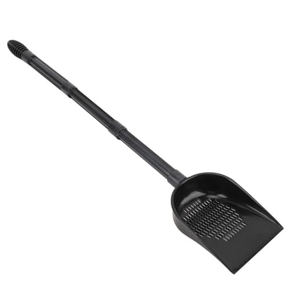 Aquarium Sand Scooper, Premium PVC Terrarium Substrate Cleaner with Quick Drainage System and Removable Extension Rod, for Fish Tank Small Pets and Beach Toys