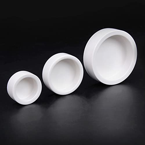 Feeder Food Dish Ceramic Water Bowl Feeding Dish Anti-Escape Container for Bearded Dragon Corn Snake