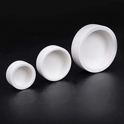 Feeder Food Dish Ceramic Water Bowl Feeding Dish Anti-Escape Container for Bearded Dragon Corn Snake