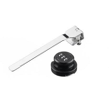 Terrarium Combination Lock Keyless 3-Digit Password Security Latch for Reptile Enclosure Cabinet