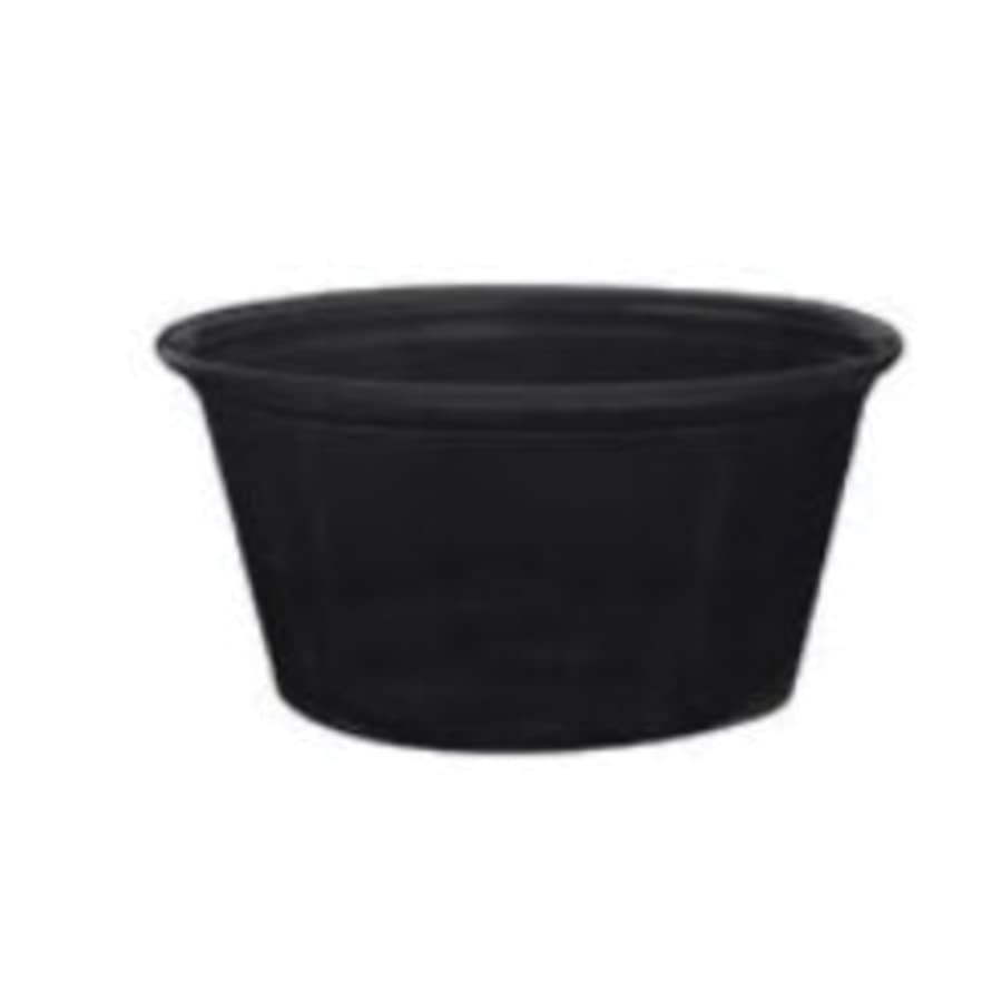 Karat FP-P400-PPB 4 oz. PP Portion Cups - Black (Case of 2500) - color: Black