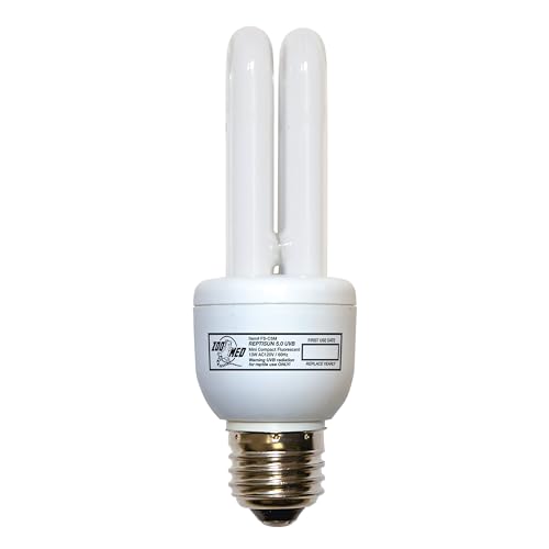 Zoo Med ReptiSun 5.0 Mini Compact Fluorescent Lamp 13 Watts - size: 1 Count (Pack of 1)