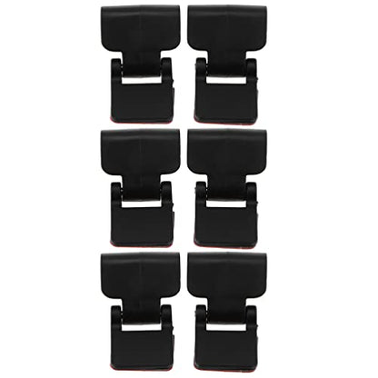 Mipcase 6Pcs Terrarium Screen Cover Clips Reptile Box Latch Tortoise Tank Reptile Tank Latch Turtle Buckle for Aquariums Glass s Fish Breading Box