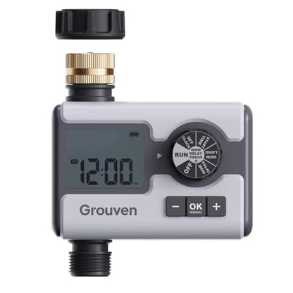 Garden Sprinkler Water Timer Manual Automatic System Irrigation1 Outlet | with Rain Delay,Manual, Automatic Watering System Irrigation Timer for Lawn,Yard,Pool - style: 1 outlet