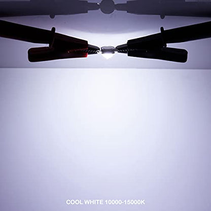 CHANZON 10 pcs High Power Led Chip 5W Cool White 10000K - 15000K | (600mA - 700mA / DC 6V - 7V / 5 Watt) Super Bright Intensity SMD COB Light Emitter Components Diode Bulb Beads DIY Lighting - color: D) Cool-white (10000k)