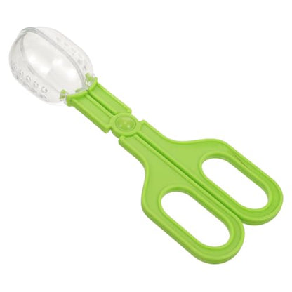 ibasenice Reptile Feeding Clamp and Poop Scoop Multipurpose Tool for Insect Catching and Cleaning Fish Tanks Lightweight and Easy to Use for Lizard Tortoise and Other Pets