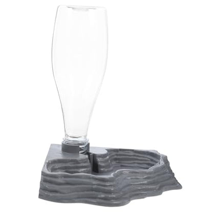 Unique Design Reptile Drinking Fountain Pet Supplies for Tortoises Lizards Auto Water Feeder Reptile Tank Accessory