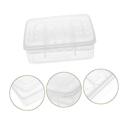 Reptile Hatchery Incubator Box Temperature Gauge Professional Egg Incubation Container for Tortoise Lizard and Easy to Clean Design for Observation