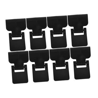 Mikikit 8pcs Turtle Tank Lock Clips Secure Latches for Reptile Terrariums Aquarium Cover Holders Easy to Attach for Enclosures