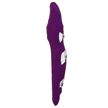 KNK Cricket Batting Pad Covers, Universal Youth and Adult Fit, Pair - color: Purple