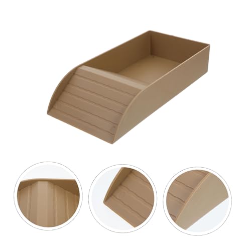 BESPORTBLE Turtle Bathing Pool Extra Large Reptile Water Bowl Tortoise Soaking Tub Household Turtle Pool Reptile Accessory Abs Material