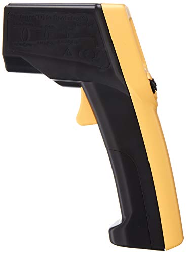 CDN Non-Contact Digital Laser Infrared Thermometer Temperature Gun for Quick Temperature Measurements, Instant Read Thermometer, Yellow (IN1022)