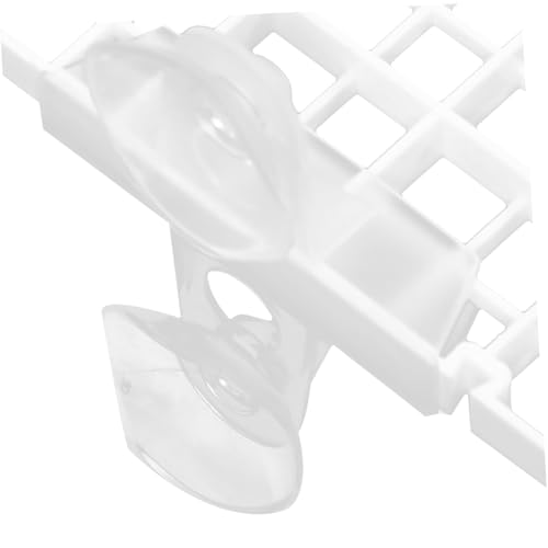 Levemolo 2pcs Aquarium Divider Panel Fish Tank Separator Suction Cups for Reptiles Jump Prevention and Peaceful Coexistence Isolation Board