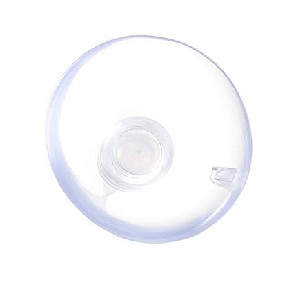 uxcell Aquarium Suction Cup Clips Airline Tube Holders Clamps for Fish Tank Clear 6mm 6Pcs - size: 6mm