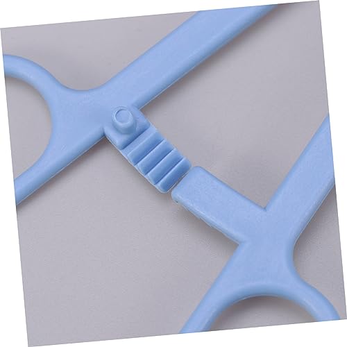 Generic 3pcs Plastic Pet Stool Clamp for Reptiles Lizards Birds and Animals Easy Waste Cleanup Tool Scissors Design Convenient and Odor-reducing