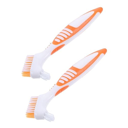 Mipcase 4pcs Turtle Shell Cleaning Brush Double-Sided Portable Reptile Tank Supplies - color: Multix2pcs, size: 16x5cmx2pcs