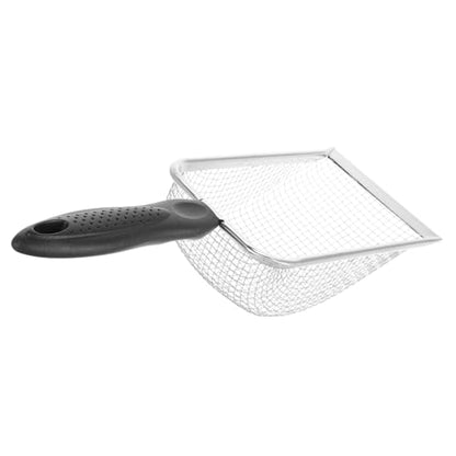 Stainless Steel Reptile Litter Cleaner Shovel Sand Substrate Scoop for Easy Cleaning of Reptile Sand Lizard Snake Fine Mesh Design for Efficient Waste