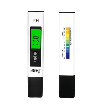 Digital PH Meter - High Accuracy Digital Water Quality Tester with 0-14 PH Measurement Range for Household Drinking, Pool and Aquarium with ATC - style: pH meter